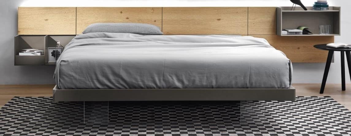 Amenagement chambre tête de lit bois SAN GIACOMO 2