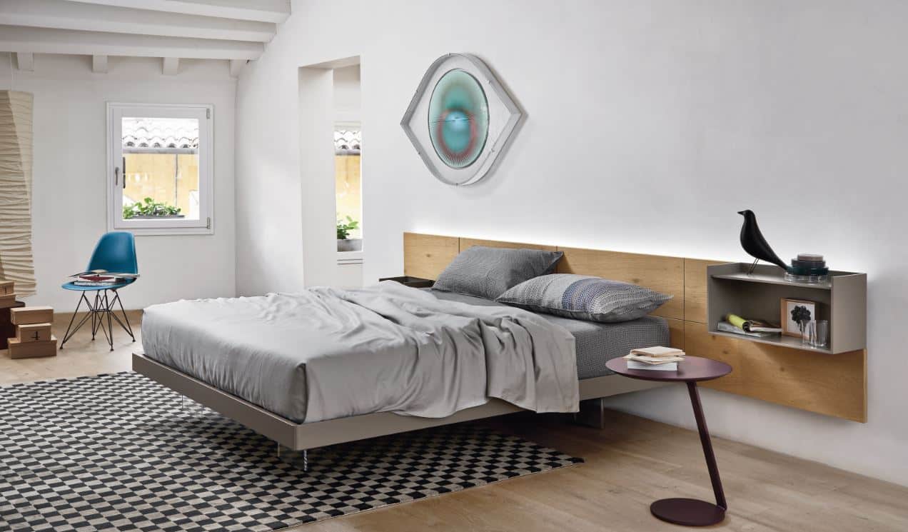 Amenagement chambre tête de lit bois SAN GIACOMO