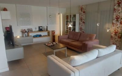 Salon confortable et accueillant